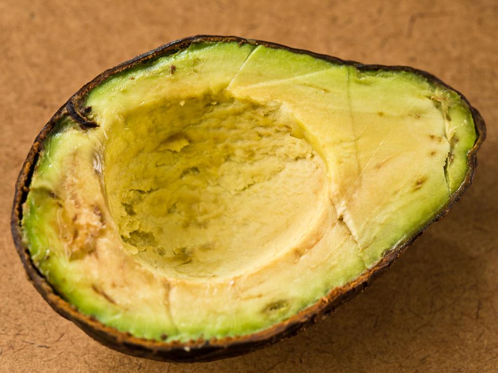 Punkte braune avocado hat wie sollte