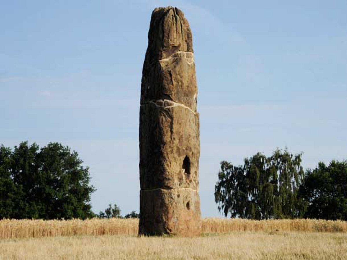 Kraftorte magische Plätze Deutschland Gollenstein