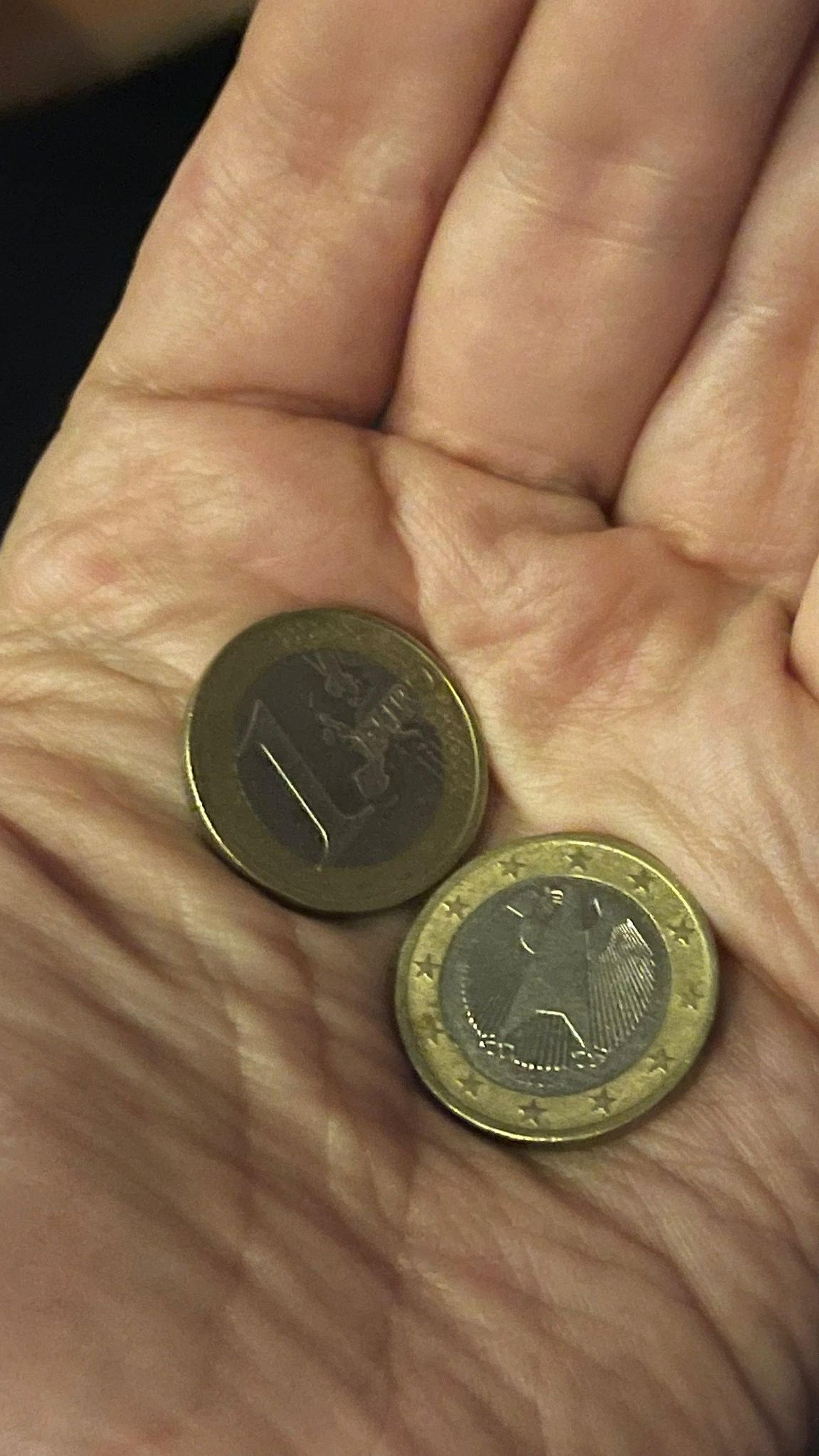 Zahlungsmittel: So sehen die 1-Euro-Münzen aus - Bilder & Fotos - WELT
