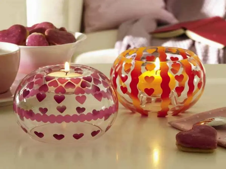 DIY-Kerzenständer für Mama 12 geschenke selbermachen