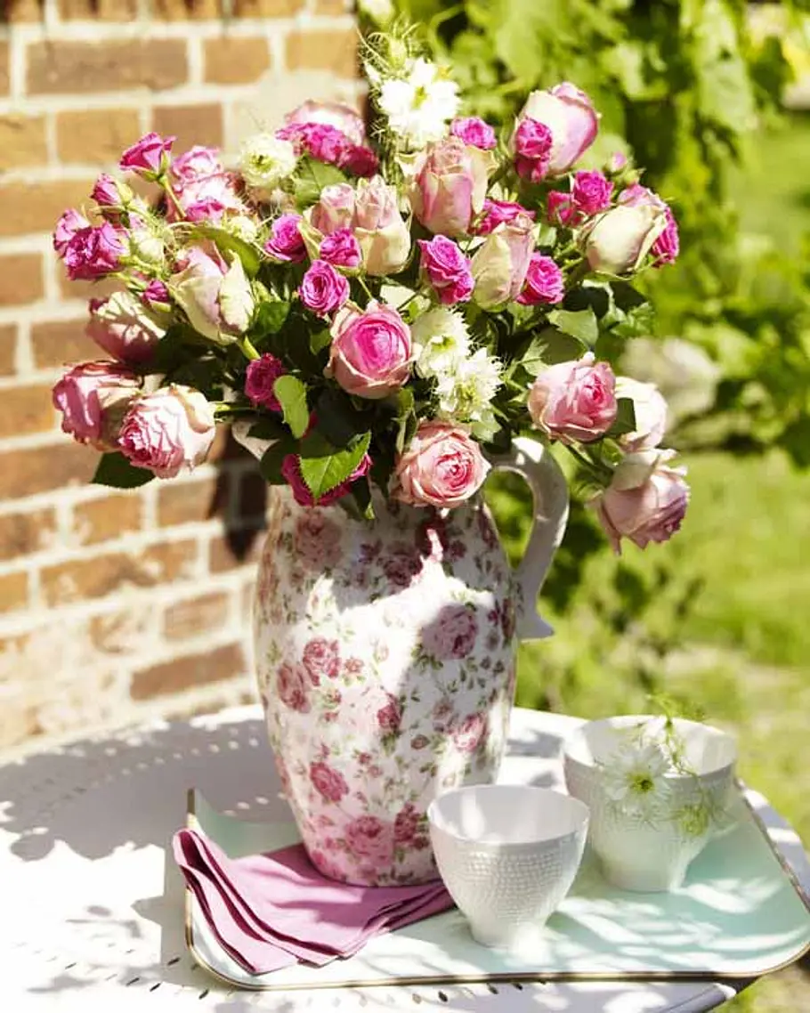 Betört durch Rosen 12rosen deko