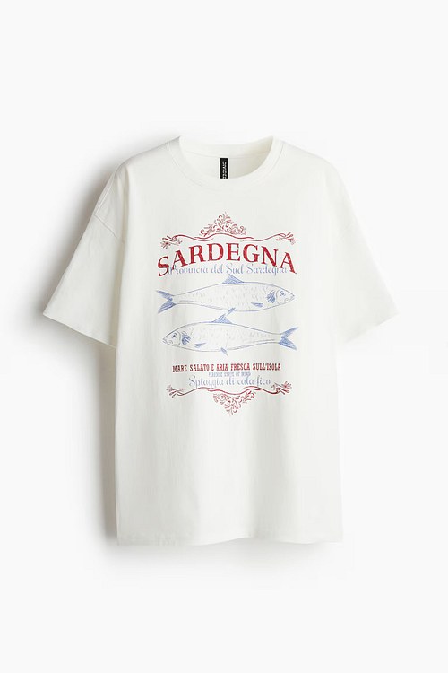 Oversized T-Shirt mit Print