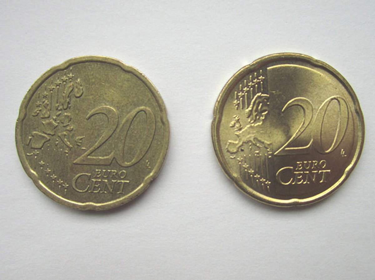 20 Cent Münzen