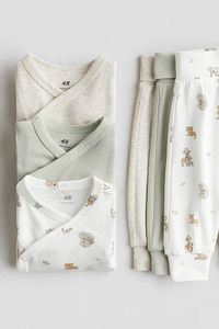 6-teiliges Set mit Body und Hose