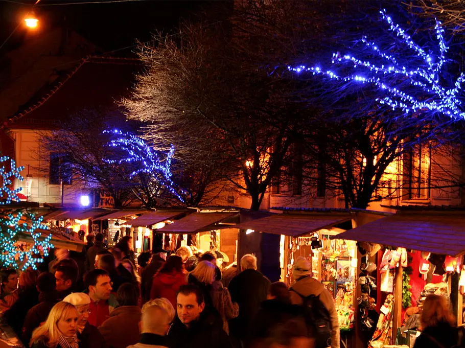 Wien, Österreich: Weihnachtsmarkt am Spittelberg Wien Spittelberg Weihnachten
