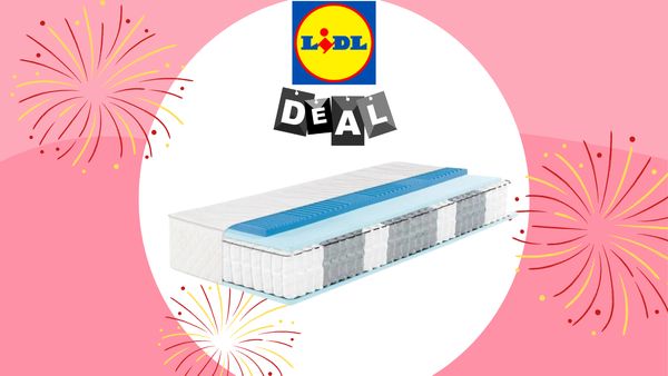 7-Zonen-Boxspring-Matratze erhältlich bei Lidl - Foto: PR/ Wunderweib-Collage