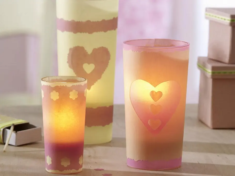 Muttertagsgeschenke selber machen: Windlichter 953200 muttertagwindlichterx600