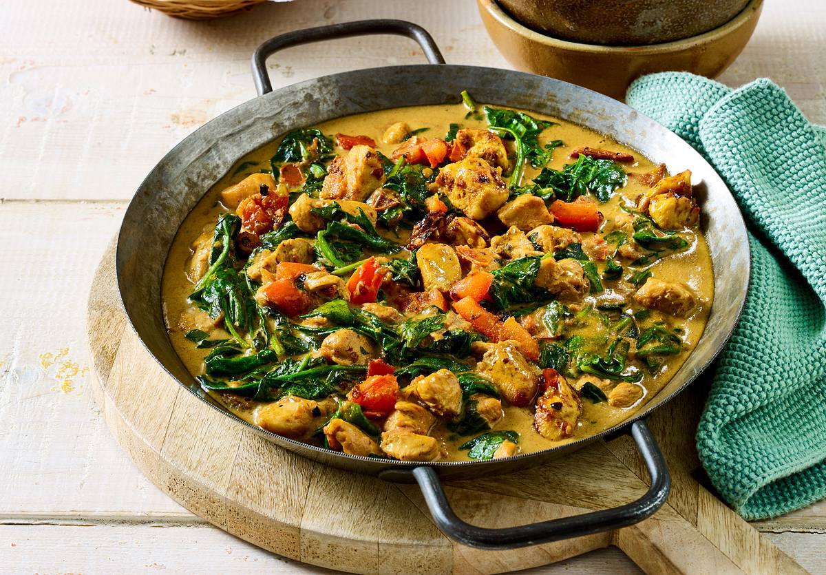 Abnehmen mit Hähnchen-Curry: Das leckere Rezept