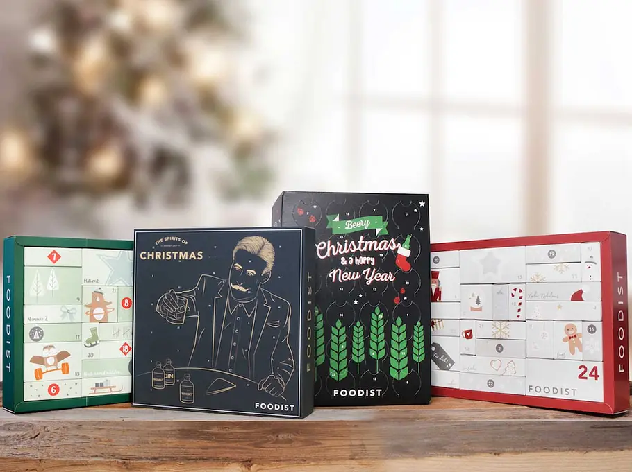Adventskalender für Erwachsene: Lecker Adventskalender für Erwachsene zum Kaufen Foodist 2017