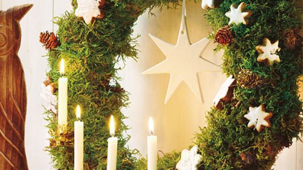 adventskranz selber machen - Foto: deco&style