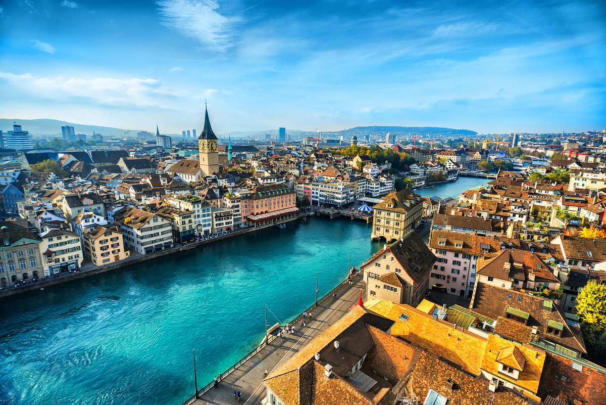 Teuer, teurer, Zürich: Kein günstiges Pflaster, aber immerhin mit Zuganbindung aus Stuttgart.