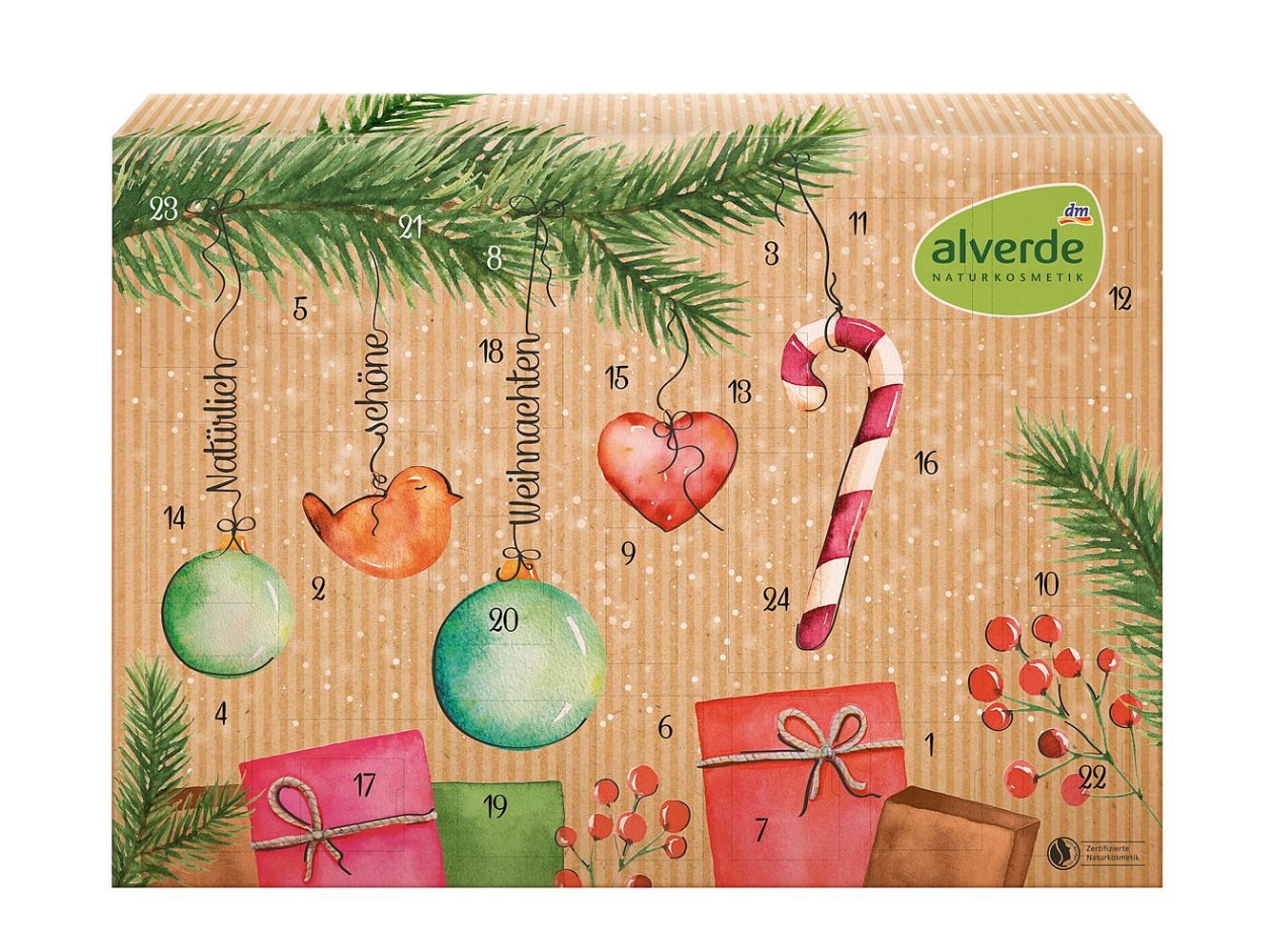 Alverde Beauty-Adventskalender 2019 Alverde Beauty-Adventskalender 2019