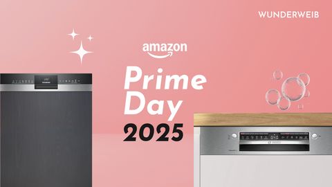 Reduzierte Geschirrspülmaschinen am Amazon Prime Day - Foto: PR / Kollage: wunderweib.de