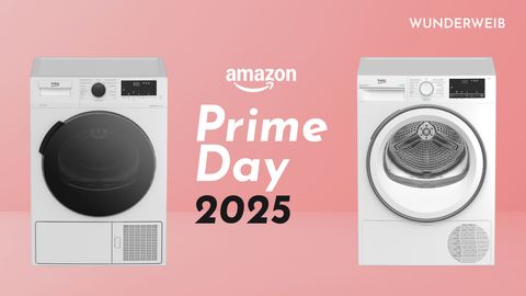 Wäschetrockner am Amazon Prime Day reduziert - Foto: PR / Kollage: wunderweib.de