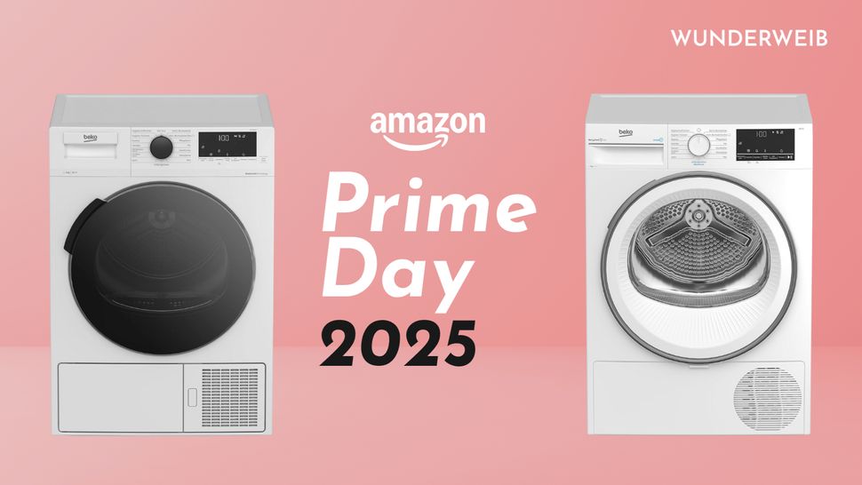 Wäschetrockner am Amazon Prime Day reduziert - Foto: PR / Kollage: wunderweib.de