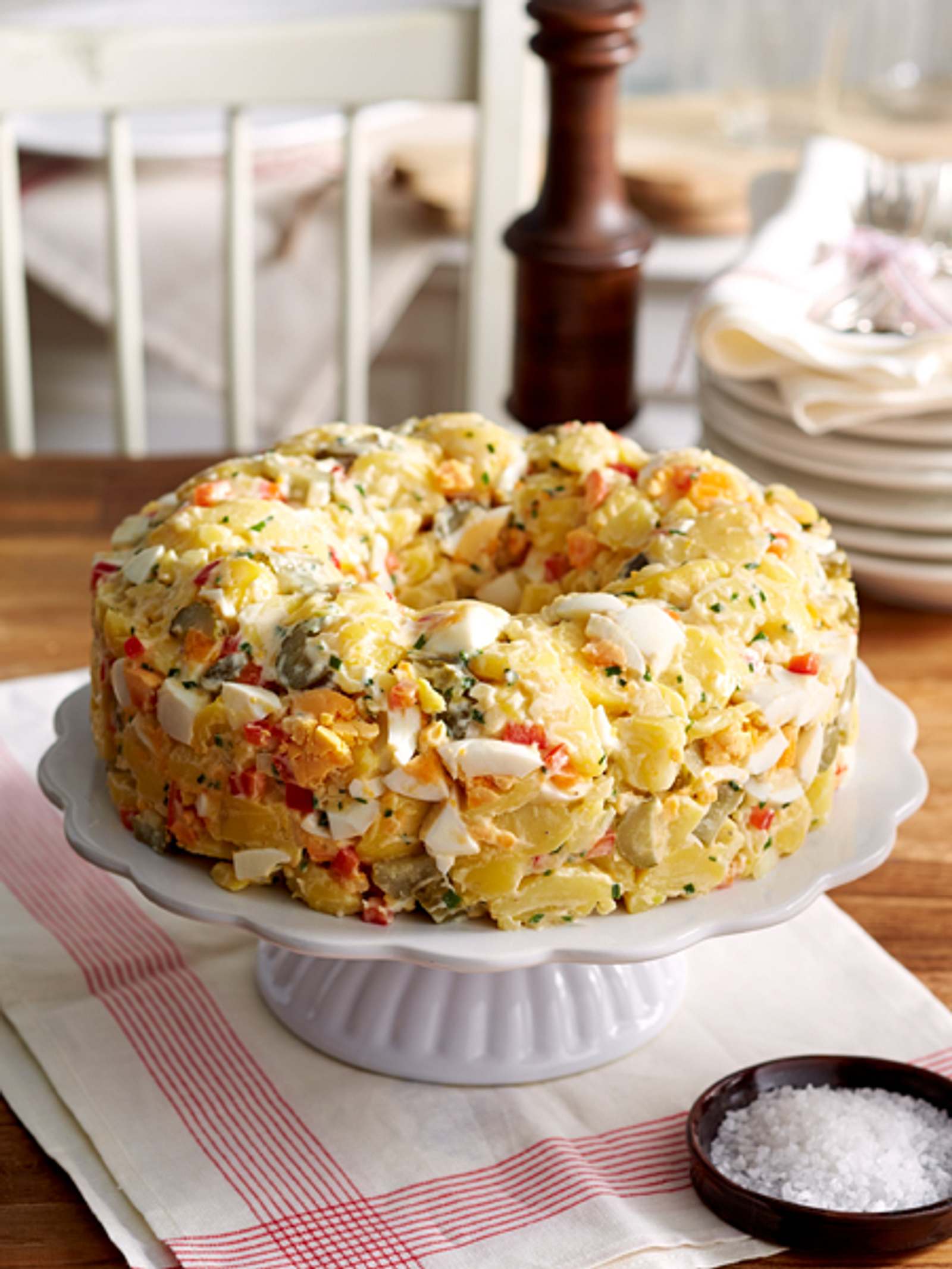 Amerikanischer Kartoffelsalat mit Mayonnaise | Wunderweib