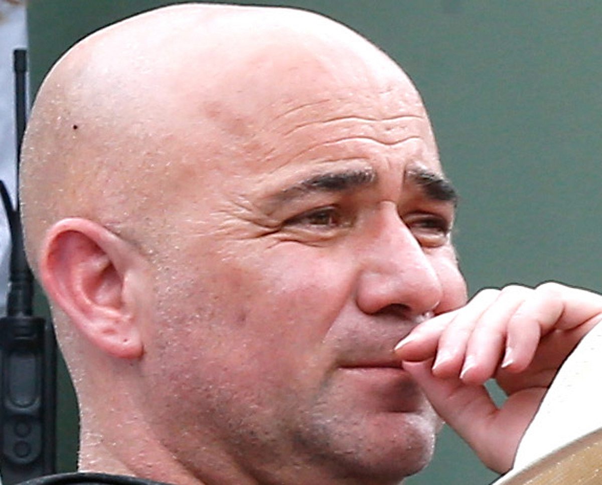 Andre Agassi hat trotz Morddrohungen einen Halt im Leben.