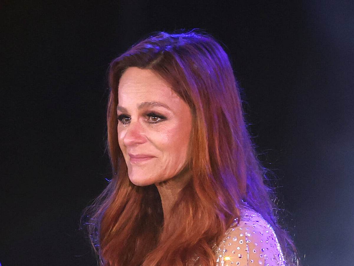 Mit Tränen in den Augen stand Andrea Berg vor dem kleinen Jungen, der ihr nun wieder neue Hoffnung schenkt.