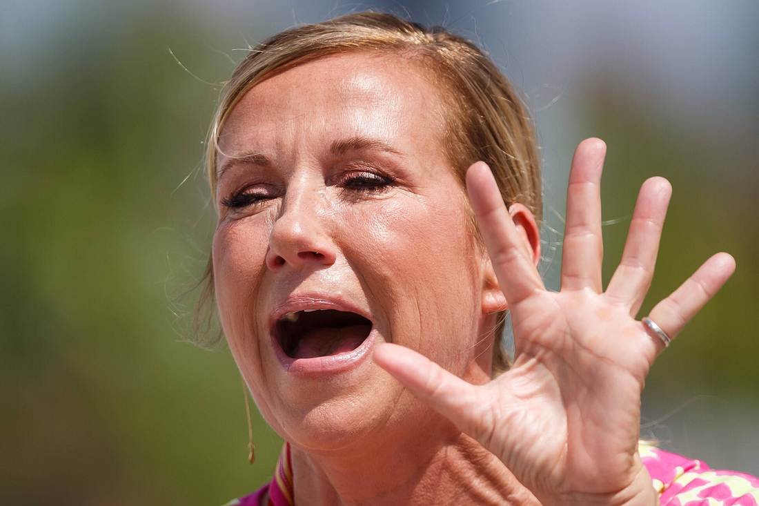 Andrea Kiewel Vor einem Jahr schwärmte Andrea Kiewel über den neuen Mann an ihrer Seite. Gesehen hat ihn bis heute niemand...