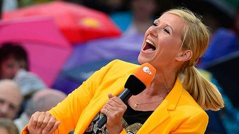 Andrea Kiewel: Peinlicher Patzer im ZDF-Fernsehgarten! - Foto: Thomas Lohnes/Getty Images