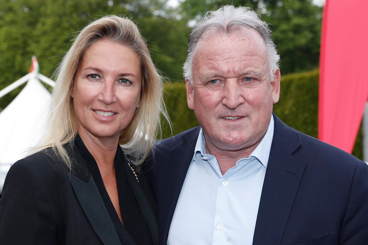 Andreas Brehme mit Lebensgefährtin Susanne Schaefer