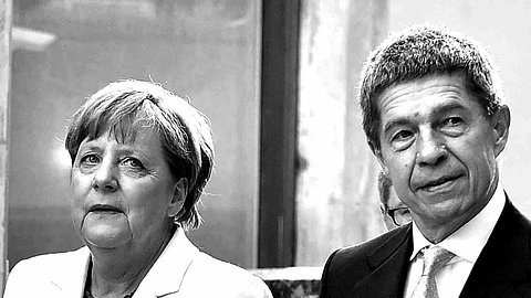 Die Pandemie verlangt Angela Merkel alles ab – nun gibt es auch noch Gerüchte um ein Doppelleben ihres Mannes. - Foto: IMAGO / Sammy Minkoff