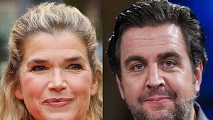 Anke Engelke & Bastian Pastewka: Jaaaa, es ist wirklich wahr! - Foto: IMAGO / Panama Pictures (links) & IMAGO / Sven Simon (rechts), Collage: Wunderweib Redaktion