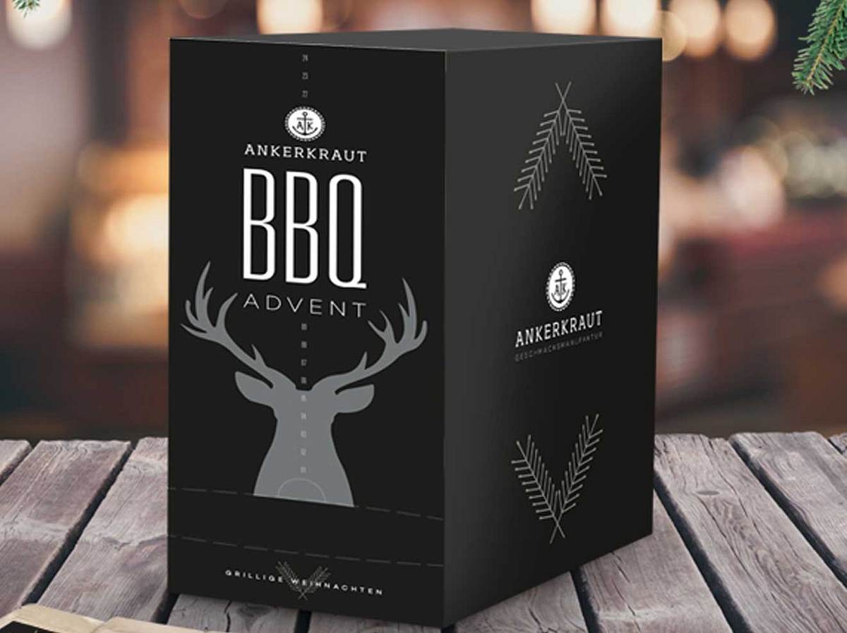 Ankerkraut hat 2018 einen Adventskalender für echte BBQ Fans im Angebot.