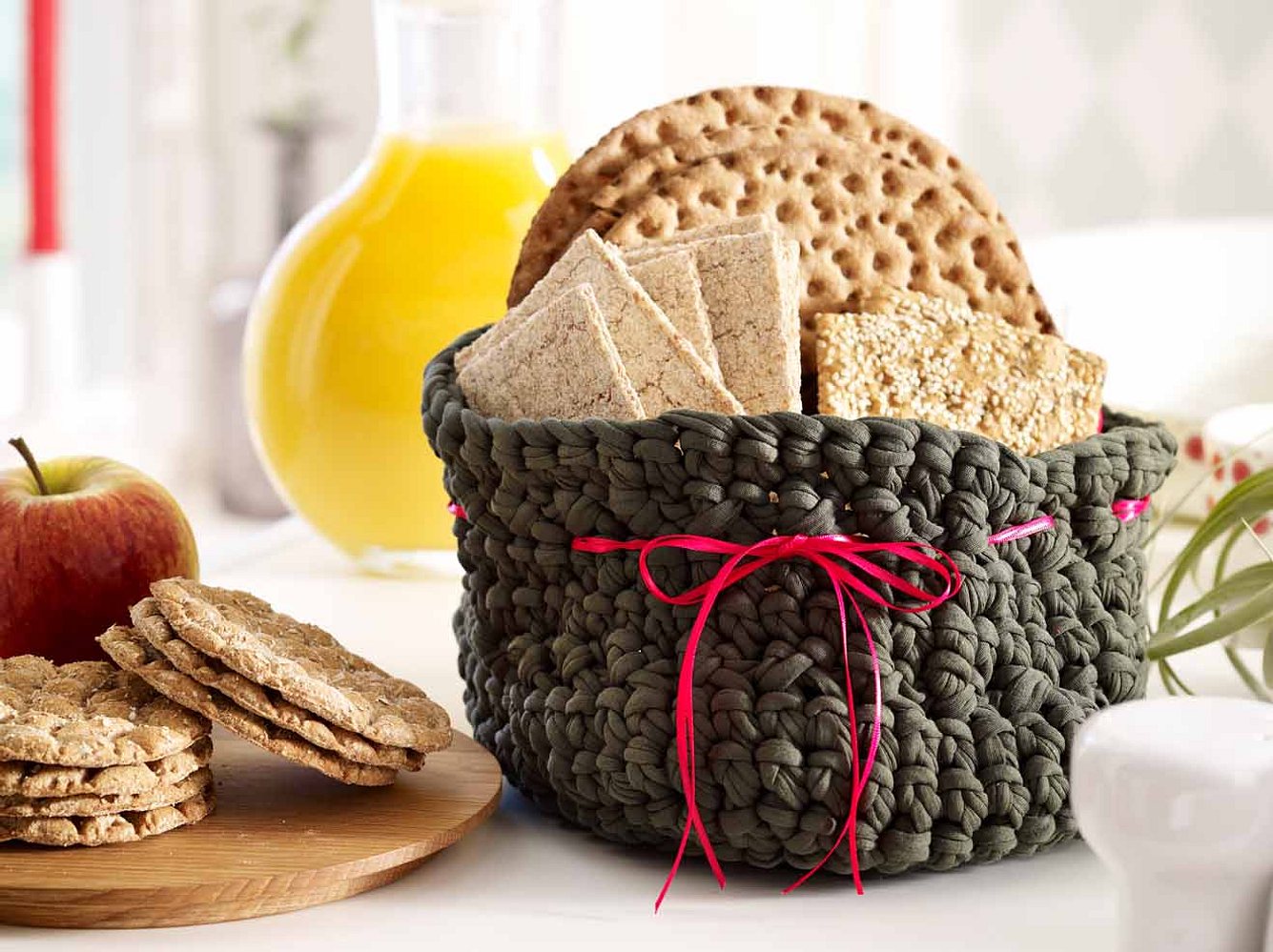 Mit diesem Brotkorb wird jedes Frühstück etwas Besonderes. Mit diesem Brotkorb wird jedes Frühstück etwas Besonderes.