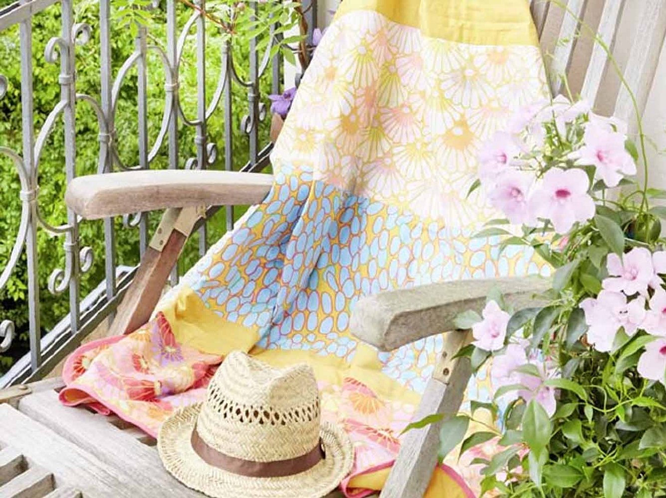 Perfekt für den Sommer: Unsere Picknick-Decke zum selbst nähen