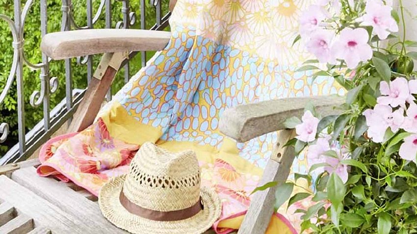 Perfekt für den Sommer: Unsere Picknick-Decke zum selbst nähen - Foto: deco & style