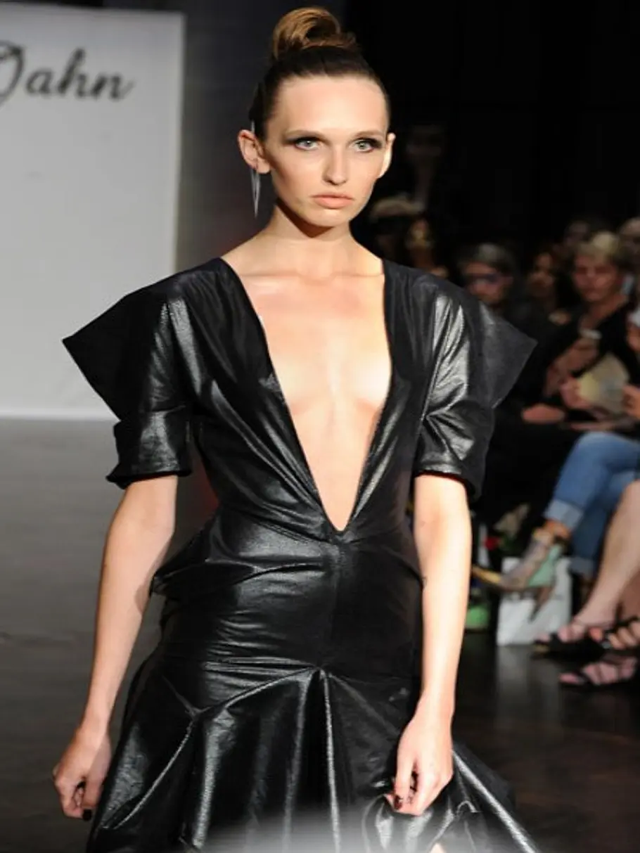 Anna Weiden von GNTM 2014 auf der Berlin Fashion Week F/S 2015 anna weiden von gntm 2014 auf der berlin fashion week f s 2015
