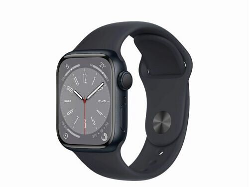 Apple Watch Series 8 41 mm, Aluminium Mitternacht