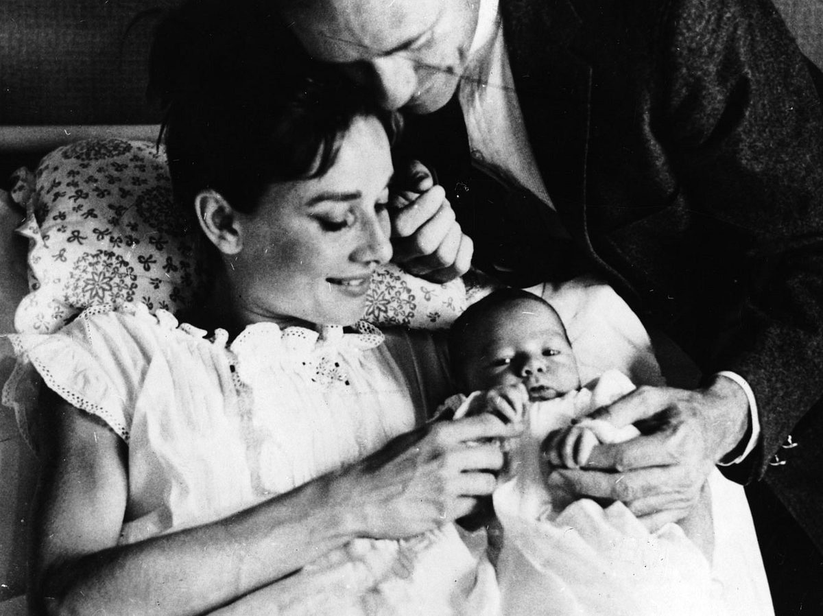 Audrey Hepburns Sohn Sean kam am 20. Juli 1960 auf die Welt.