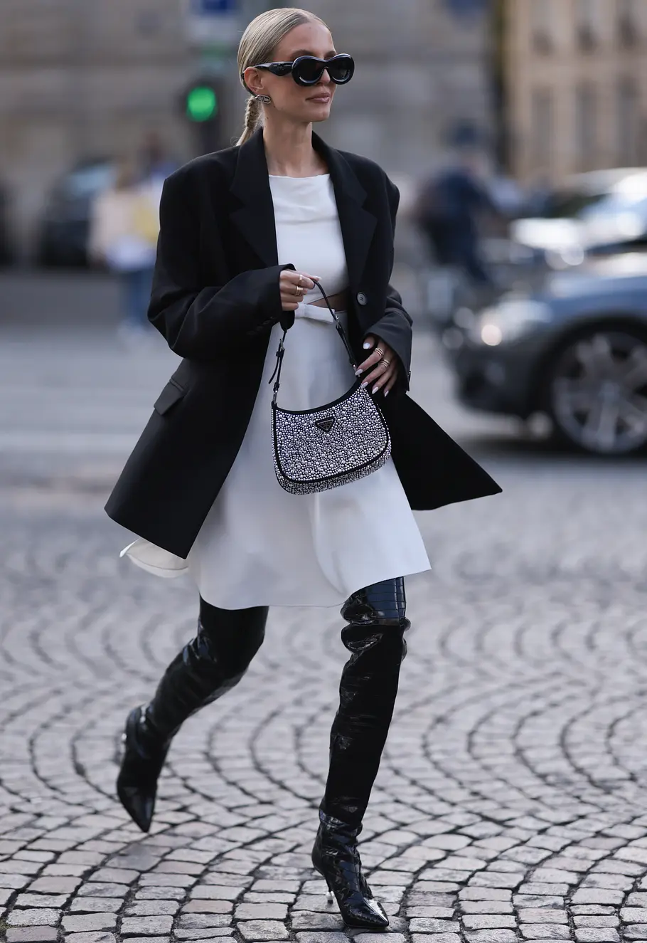 Ausgeh-Outfit mit Overknees Ein tolles Ausgeh-Outfit mit Overknees zu finden ist ganz einfach! Lass dich von uns inspirieren.