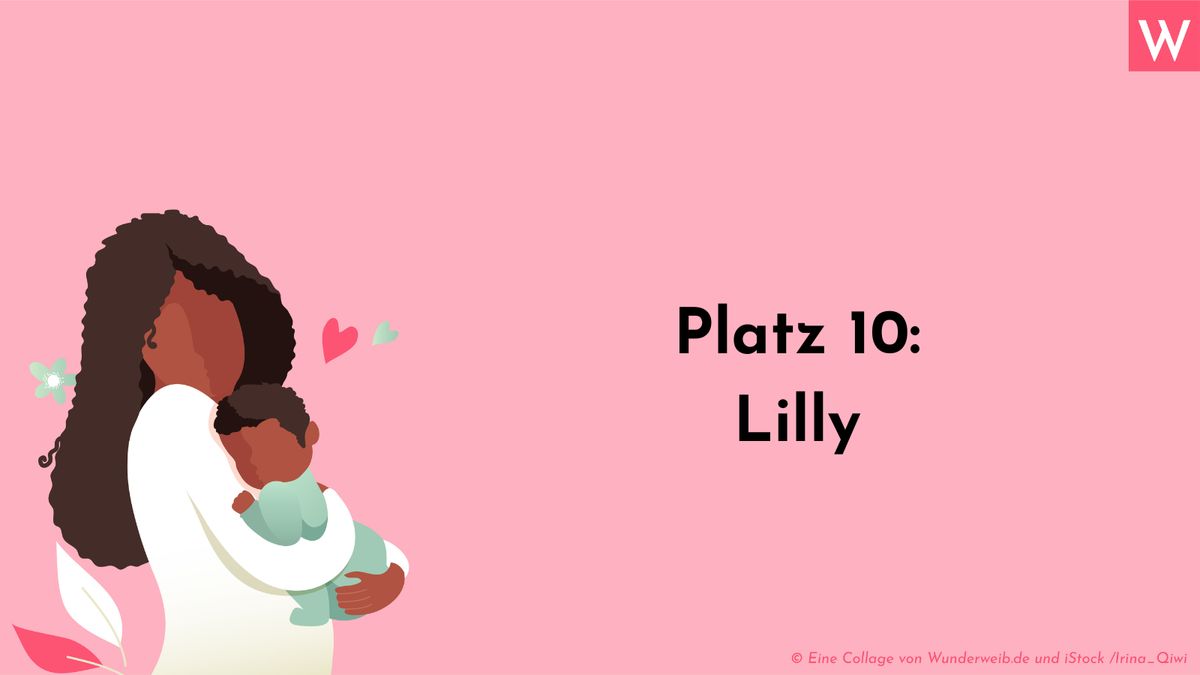 Babynamen 2023: Platz 10 der Mädchennamen-Trends nimmt Lilly ein