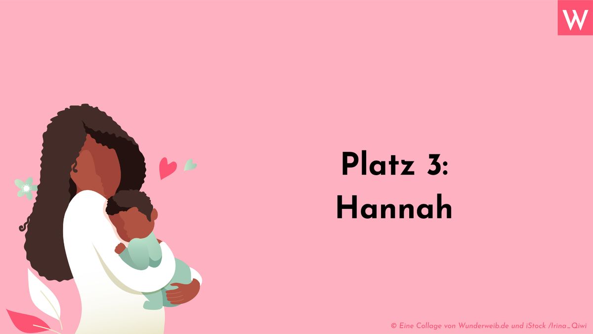 Babynamen-Trends 2024: Hannah schnappt sich Bronze