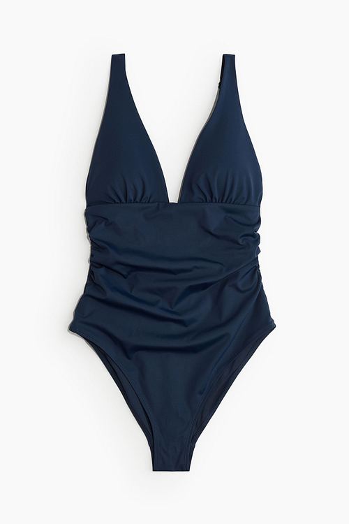 Shape-Badeanzug Marineblau