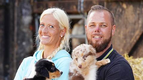 Bauer sucht Frau: Denise & Sascha im Liebesglück - Foto: TVNOW / Stefan Gregorowius