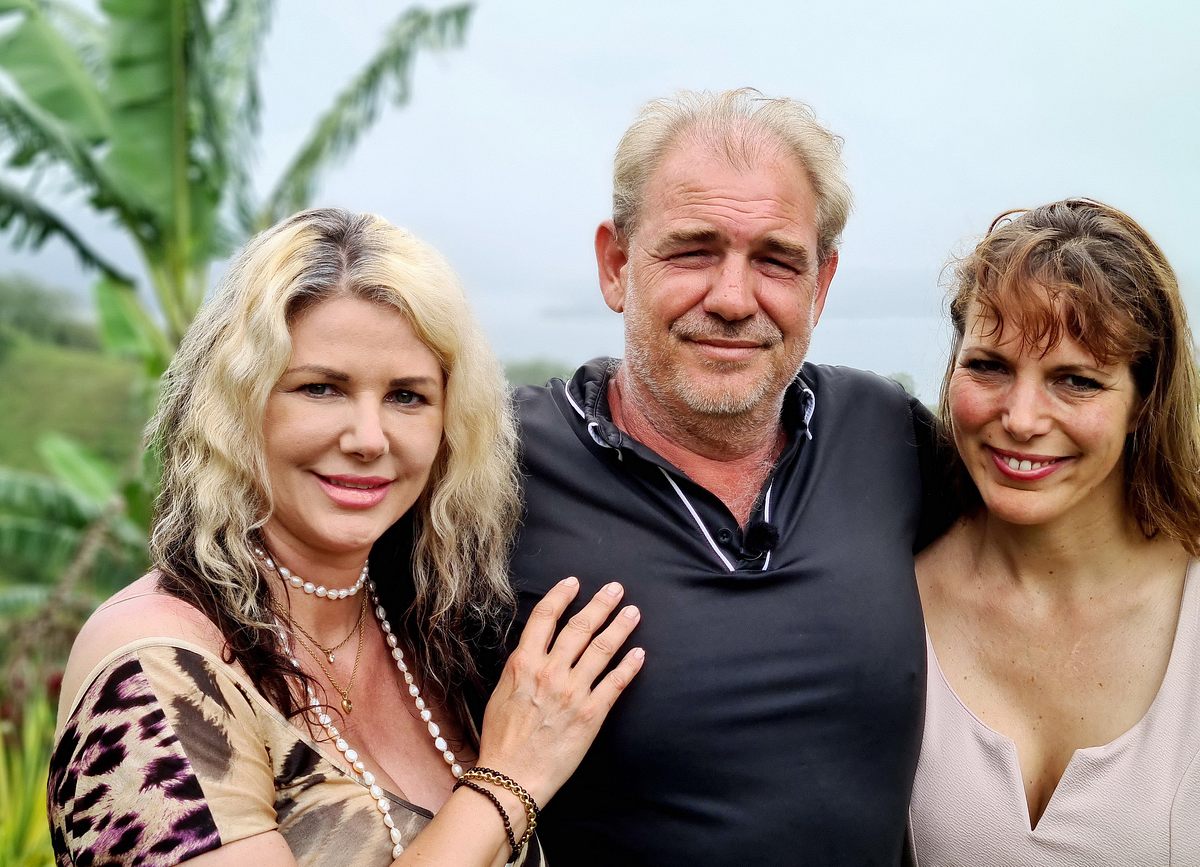 Nico aus Costa Rica mit Karin aus Baden-Württemberg und Tirza aus Rheinland-Pfalz