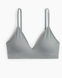 H&M - Gepolsterter Soft-BH Seamless - Grau