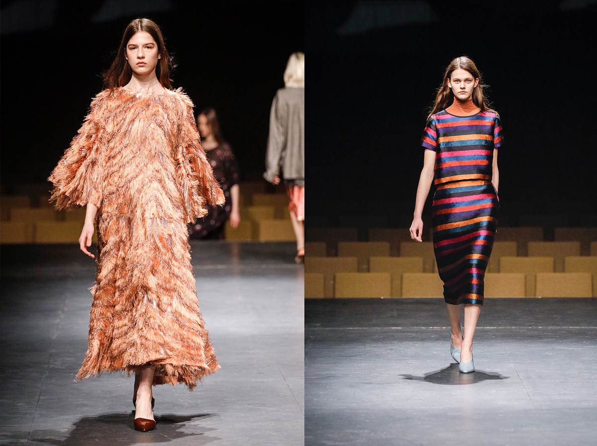 Odeeh zeigen auf der Berlin Fashion Week Kontraste, „Dramen“, die herausfordern.