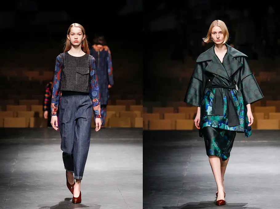 Kreative Spannungen Odeeh zeigen auf der Berlin Fashion Week Kontraste, „Dramen“, die herausfordern.