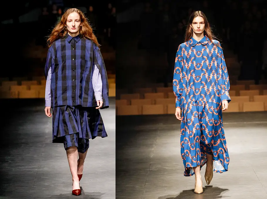 Odeeh - nicht klassisch Odeeh zeigen auf der Berlin Fashion Week Kontraste, „Dramen“, die herausfordern.