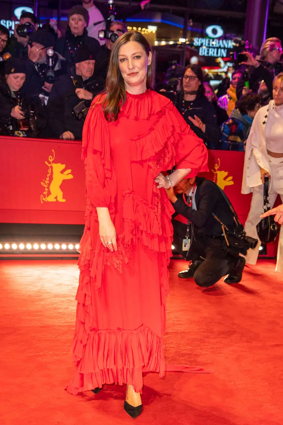 Alexandra Maria Lara zu Gast auf dem roten Teppich bei der Festivaleroeffnung und der Premiere des Kinofilms No Good Men auf der Berlinale