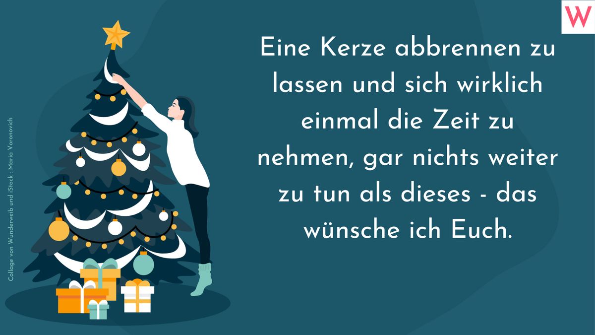 Eine Kerze abbrennen zu lassen und sich wirklich einmal die Zeit zu nehmen, gar nichts weiter zu tun als dieses - das wünsche ich Euch.