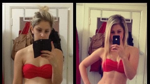 bikini selfie in schritten - Foto: @melvfitness on Instagram