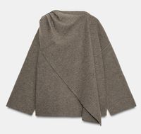 Strickcape mit Schal