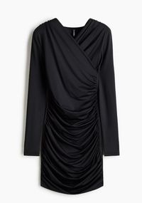 Drapiertes Jerseykleid
