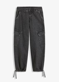Cargo-Jeans Mid Waist